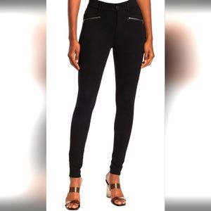 Democracy Ab technology double zip ponte ankle pant size 6 NWT